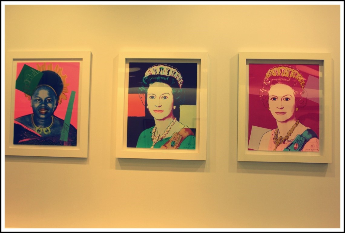 These iconic screen prints are from Warhol’s portfolio called Reigning Queens (1985). 
